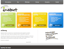 Tablet Screenshot of inetart.pl